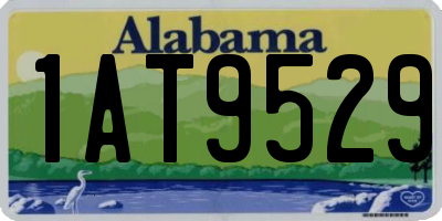 AL license plate 1AT9529