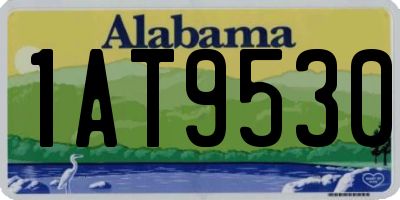 AL license plate 1AT9530