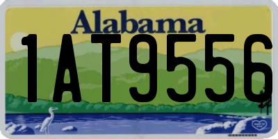 AL license plate 1AT9556