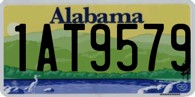 AL license plate 1AT9579