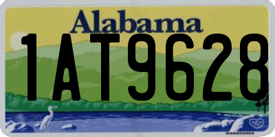 AL license plate 1AT9628