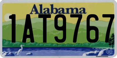 AL license plate 1AT9767