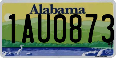 AL license plate 1AU0873