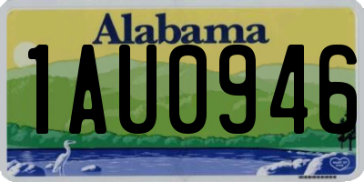 AL license plate 1AU0946