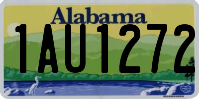AL license plate 1AU1272
