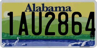 AL license plate 1AU2864