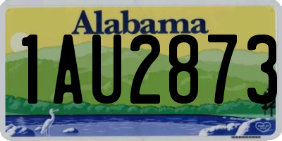 AL license plate 1AU2873
