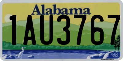 AL license plate 1AU3767