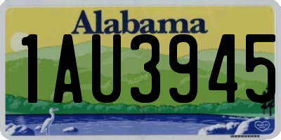 AL license plate 1AU3945