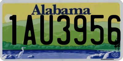 AL license plate 1AU3956
