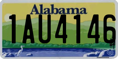 AL license plate 1AU4146