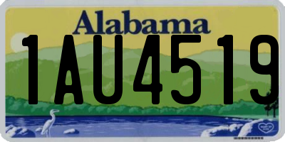 AL license plate 1AU4519