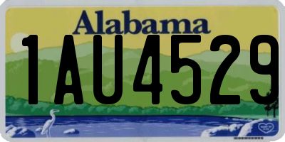 AL license plate 1AU4529