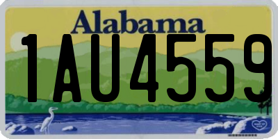 AL license plate 1AU4559