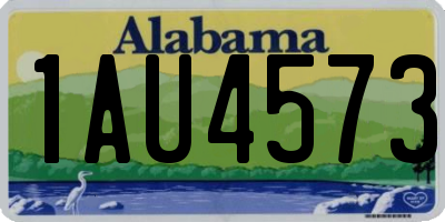 AL license plate 1AU4573
