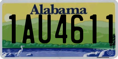 AL license plate 1AU4611