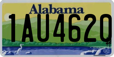 AL license plate 1AU4620