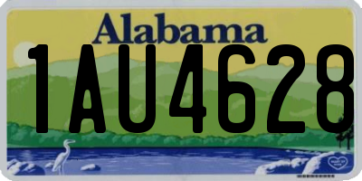 AL license plate 1AU4628