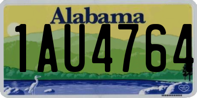 AL license plate 1AU4764
