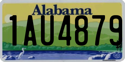 AL license plate 1AU4879