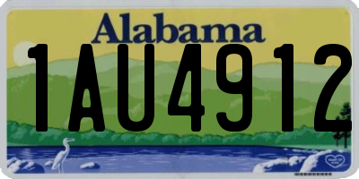 AL license plate 1AU4912