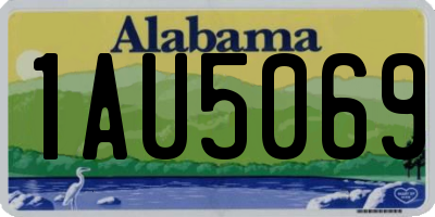 AL license plate 1AU5069