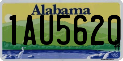 AL license plate 1AU5620