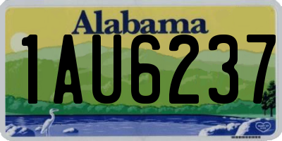 AL license plate 1AU6237
