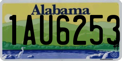 AL license plate 1AU6253
