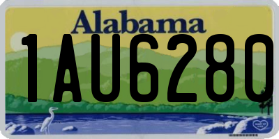 AL license plate 1AU6280