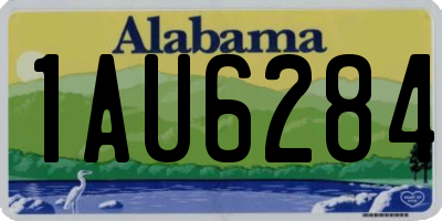 AL license plate 1AU6284