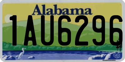 AL license plate 1AU6296