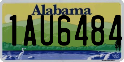 AL license plate 1AU6484