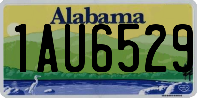 AL license plate 1AU6529