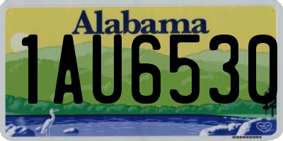 AL license plate 1AU6530