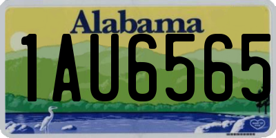 AL license plate 1AU6565
