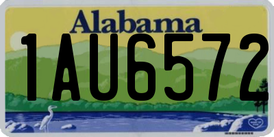 AL license plate 1AU6572
