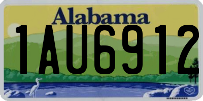 AL license plate 1AU6912