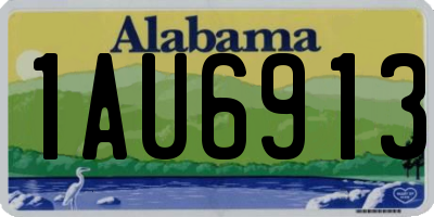 AL license plate 1AU6913