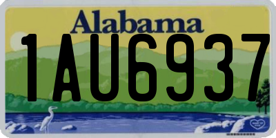 AL license plate 1AU6937
