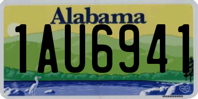 AL license plate 1AU6941