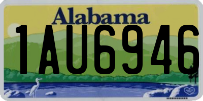 AL license plate 1AU6946