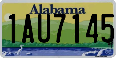 AL license plate 1AU7145