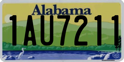AL license plate 1AU7211