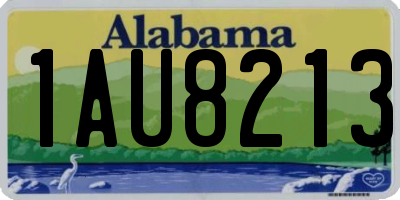 AL license plate 1AU8213