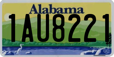 AL license plate 1AU8221