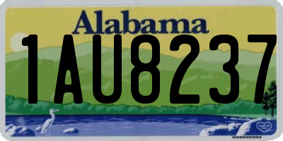 AL license plate 1AU8237
