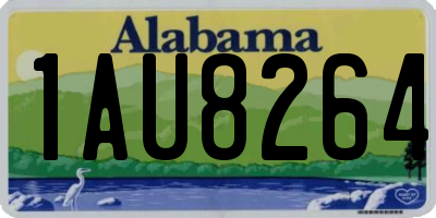 AL license plate 1AU8264