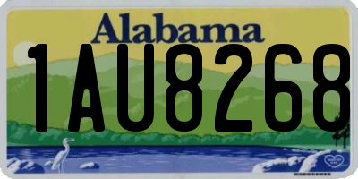 AL license plate 1AU8268