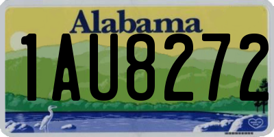 AL license plate 1AU8272